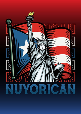 Nuyorican Pride Statue of Liberty New York Puerto Rican