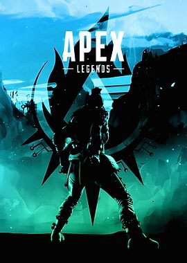 Apex Legends Character Silhouette Poster