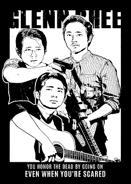 Glenn Rhee Tribute Poster