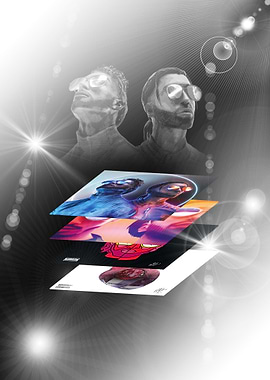 Black and White Album Cover Art