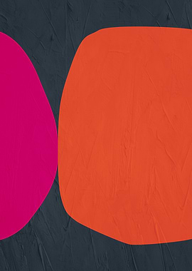 Abstract Shapes on Textured Background