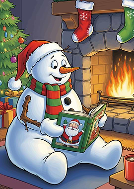 Snowman Christmas story