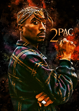 Tupac Shakur Portrait