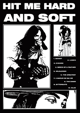 Billie Eilish Hit Me Hard and Soft Album Art