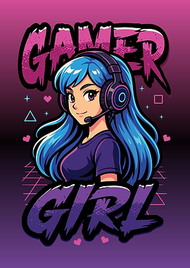 Gamer Girl Video Games Women Gaming