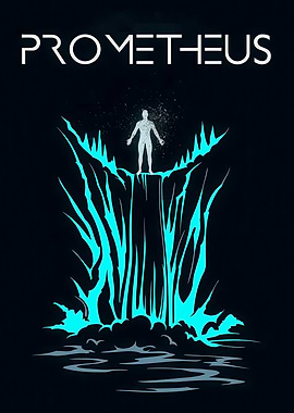 Prometheus Movie Poster Minimalist Art