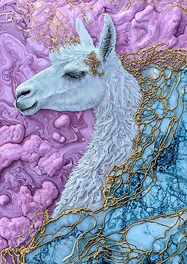 Dreamlike Llama Portrait