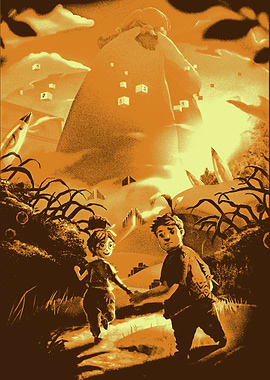 Children's Fantasy Adventure Illustration