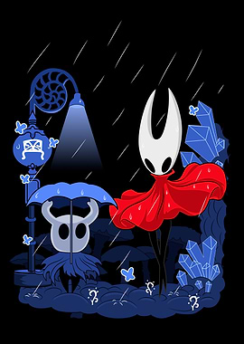 Hollow neighbor Illustration