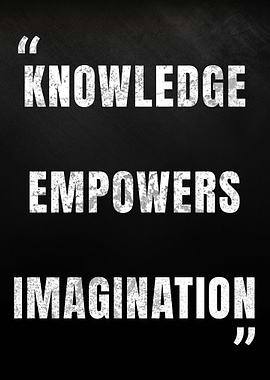 Knowledge Empowers Imagination