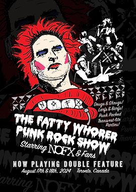 NOFX Punk Rock Show Poster