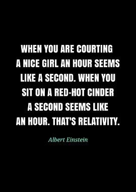 Einstein Quote on Relativity