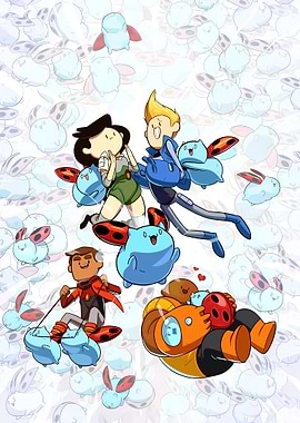 Bravest Warriors Cartoon Characters Illustration