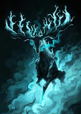 Mystical Glowing Deer
