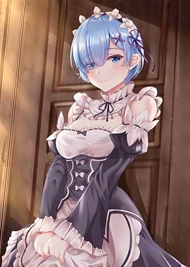 Rem in Maid Outfit