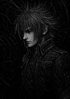 Noctis Lucis Caelum Dark Portrait
