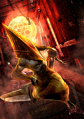 Pyramid Head in Silent Hill