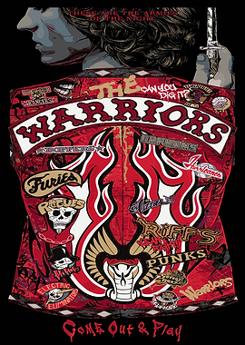 The Warriors gang jacket artwork