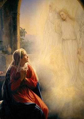 The Annunciation Painting