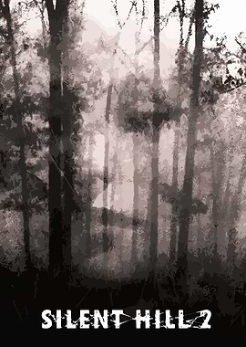Silent Hill 2 Foggy Forest
