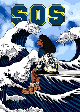 SZA SOS Album Cover Art