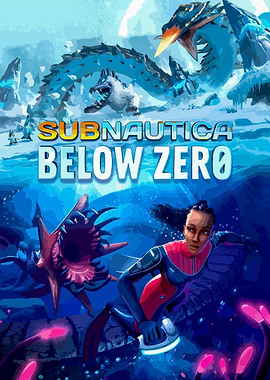 Subnautica Below Zero Game Cover Art