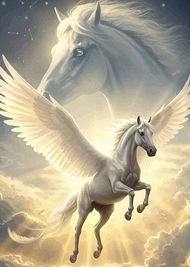 Pegasus in Flight