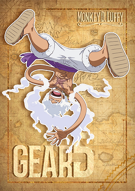 Gear 5 Luffy: Upside down!
