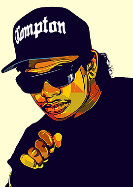 Eazy-E Compton Portrait