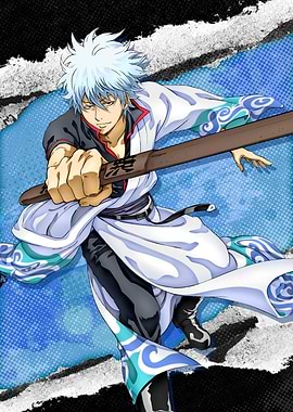 Gintoki Sakata Magazine Portrait