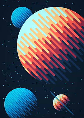 Abstract Planets in Space