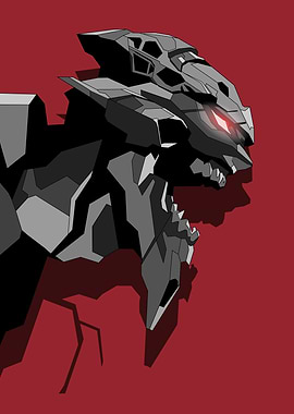 Mecha Monster Head