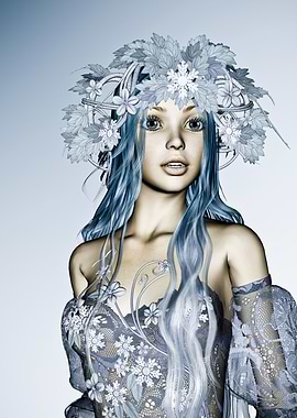 Winter Fairy Portrait