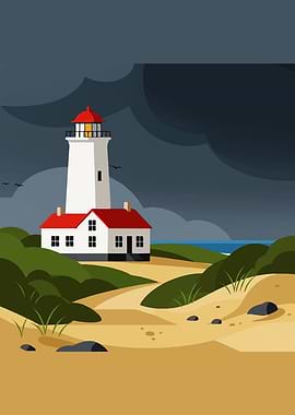 Lighthouse on the Coast