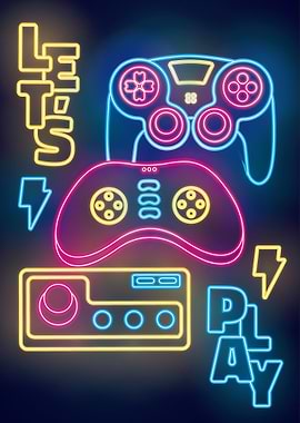 Gaming Let's Play Neon