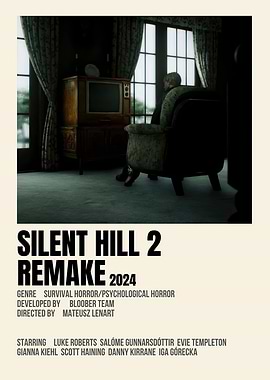 Silent Hill 2 Remake 2024 Poster