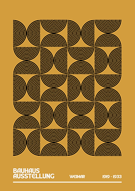 Bauhaus Ausstellung Weimar Poster