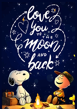 Snoopy and Charlie Brown: Love You