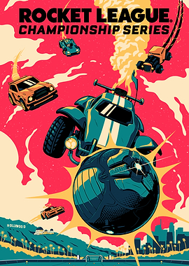 Rocket League Championship Series Poster