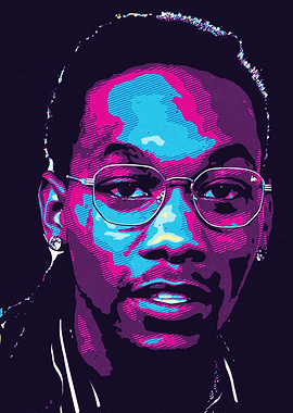 Pop Art Portrait of offset