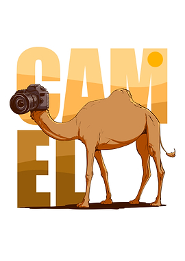 Camel with Camera Head