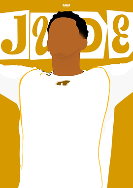 Jude Bellingham Real Madrid Minimalist Art