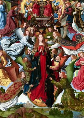 Assumption of the Virgin Mary Painting