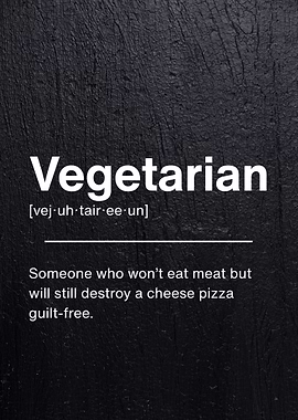 Vegetarian Definition Funny