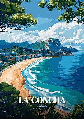 La Concha Beach, Spain
