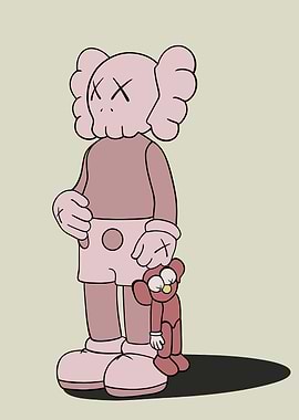 KAWS Companion with Companion Toy