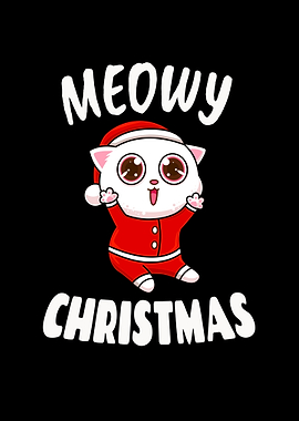 Meowy Christmas Cat