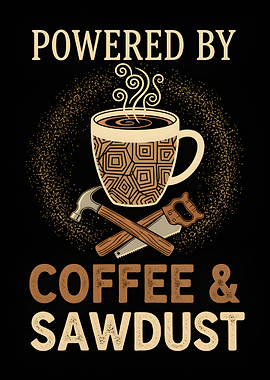 Powered by Coffee and Sawdust