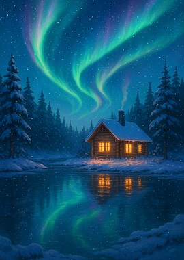 Northern Lights Haven – A Winter Escape