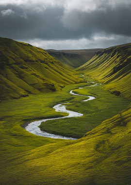 Green Valley River Landscape